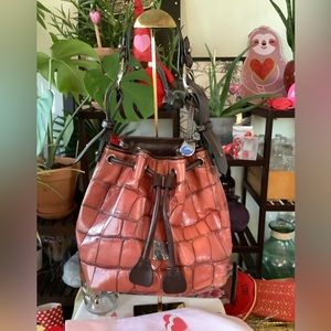 Dooney and Bourke Drawstring Bucket Bag